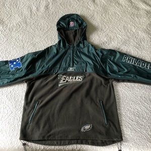 PHILADELPHIA Eagles Reebok zippered pullover